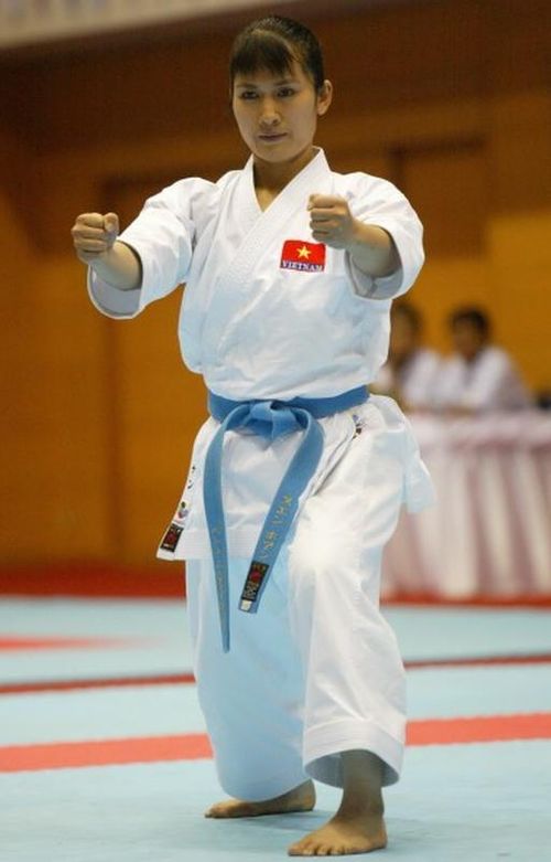  Huấn luyện viên Nguyễn Hoàng Ngân, Bộ môn karate - Trung tâm Huấn luyện và thi đấu thể dục thể thao Hà Nội. Nguyễn Hoàng Ngân từng giành nhiều thành tích quốc tế, trong nước ở nội dung kata (biểu diễn). Khi làm HLV, học trò của Nguyễn Hoàng Ngân giành được HCV nhiều kì SEA Games. HLV Nguyễn Hoàng Ngân đã được tặng thưởng Huân chương Lao động hạng Ba; 5 lần được Thủ tướng Chính phủ tặng Bằng khen; 10 lần được Bộ VH-TT-DL tặng Bằng khen; Chủ tịch UBND thành phố tặng Bằng khen năm 2017; 3 lần được Ủy ban Olympic tặng Bằng khen; 4 lần được vinh danh là VĐV tiêu biểu toàn quốc. 