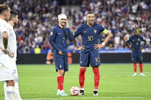 Griezmann và Mbappe rất ăn ý ở đội tuyển Pháp