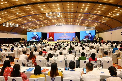 Toàn cảnh Phiên thứ nhất Đại hội IV Công đoàn Công Thương Việt Nam