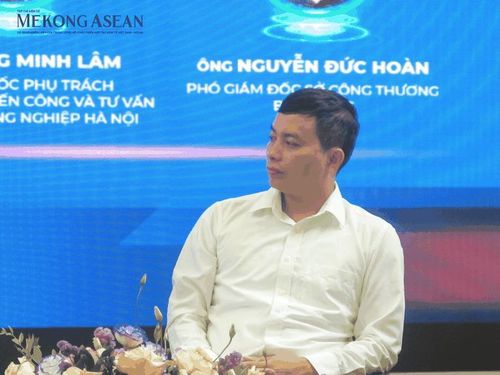 Ông Nguyễn Đức Hoàn, Phó Giám đốc Sở Công Thương Bắc Giang cho rằng, cần có sự đổi mới về cách tuyên truyền, làm sao để thông tin đến được gần với người dân, doanh nghiệp hơn. Ảnh: Anh Thư