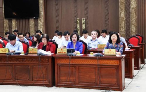Các đại biểu tham dự phiên giải trình