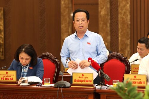 Ông Trần Thế Cương, Giám đốc Sở GD-ĐT Hà Nội. Ảnh: Thanh Hùng