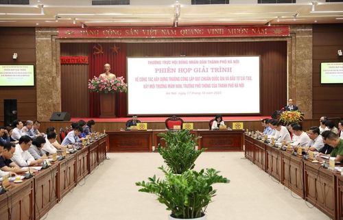 Phiên giải trình chiều 17/10.