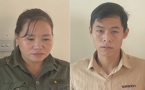 Hai đối tượng Lò Thị Sầu, Lò Văn Sanh