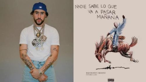 Bad Bunny và bìa album mới nhất của anh