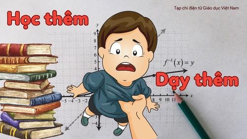 Cần giáo dục làm sao để trẻ thấy được học là niềm vui, chứ để trẻ sợ học thì thực sự là nguy hiểm