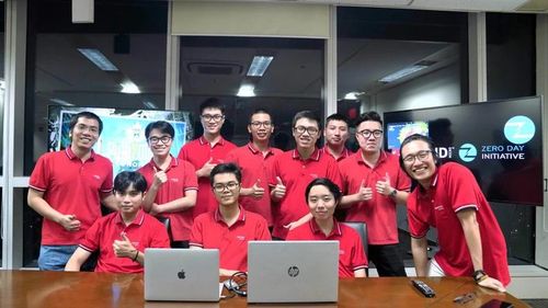 16 chuyên gia an toàn thông tin của Công ty An ninh mạng Viette tham gia cuộc thi.