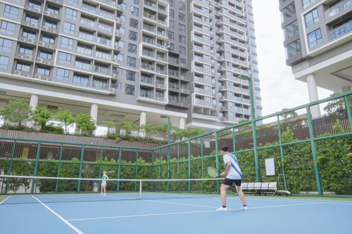 Khu thể thao đa dạng giúp nâng tầm lối sống cư dân. Ảnh: Mapletree