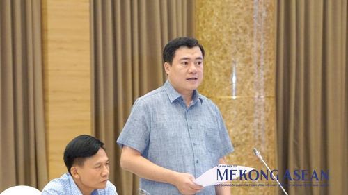 Thứ trưởng Bộ Công Thương Nguyễn Sinh Nhật Tân chia sẻ tại họp báo.