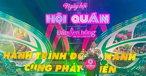 Ông Lê Thành Công, Trưởng ban Dân vận Tỉnh ủy, Chủ tịch Ủy ban MTTQ Việt Nam tỉnh Đồng Tháp phát biểu