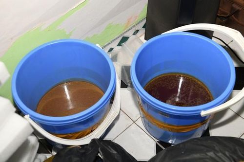 Một trong những chất có chứa ma túy bị cơ quan Công an thu giữ