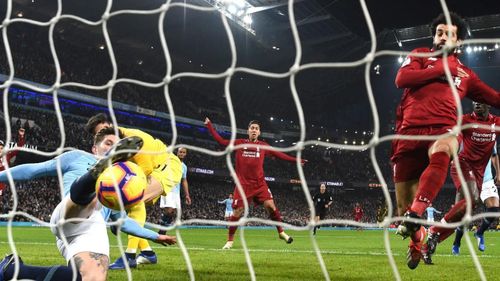 Người hùng John Stones cứu thua cho Man City. Ảnh: Getty