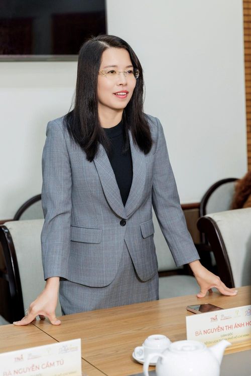 Bà Nguyễn Thị Ánh Hoa - Giám đốc Sở Du lịch Tp.Hồ Chí Minh