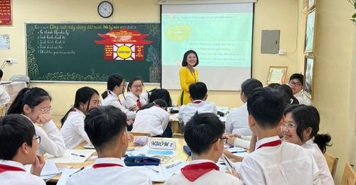 Hoạt động dạy học tại Trường THCS Bế Văn Đàn (Đống Đa, Hà Nội). Ảnh: NTCC