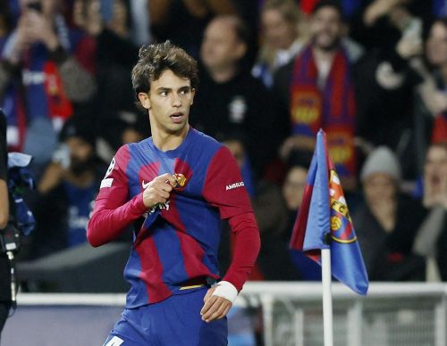 Phút 57, Cancelo căng ngang chính xác từ cánh trái để người đồng đội ở ĐTQG Felix đệm bóng cận thành gọn gàng, ấn định tỷ số 2-1 cho Barca.