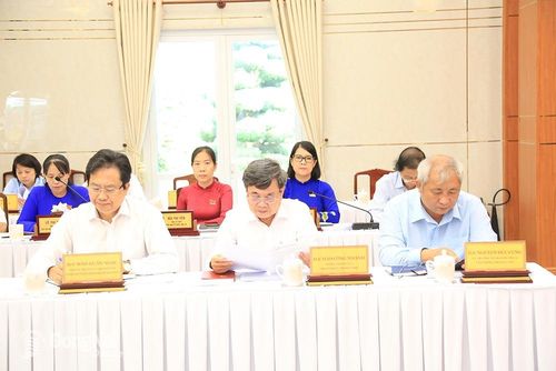 Đại diện các ban đảng Trung ương dự hội nghị. Ảnh: Công Nghĩa