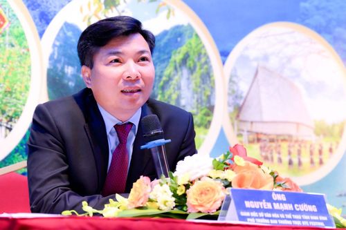 Ông Nguyễn Mạnh Cường – Giám đốc Sở Văn hóa và Thể thao Ninh Bình.