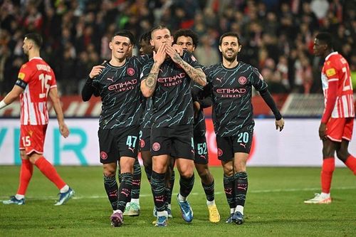 Kalvin Phillips là người ghi bàn còn lại cho Man City trận này, với sút phạt đền thành công ở phút 85. Đây cũng là bàn thắng đầu tiên của tiền vệ người Anh ở mùa giải năm nay.