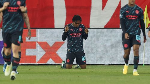 Rạng sáng 14/12 (giờ Hà Nội), Man City có chiến thắng 3-2 trên sân Crvena Zvezda (Red Star Belgrade) ở lượt trận cuối vòng bảng Champions League mùa này. Tài năng trẻ sinh năm 2003, Hamilton ghi bàn mở tỷ số cho Man City ở phút 19.