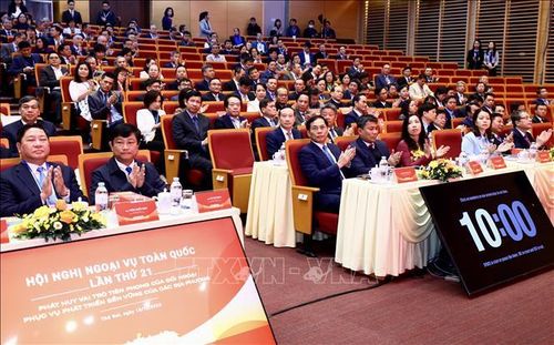 Các đại biểu dự hội nghị. Ảnh: Lâm Khánh/TTXVN