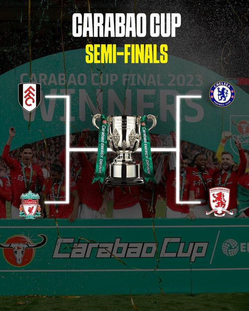 Kết quả bốc thăm vòng bán kết League Cup.