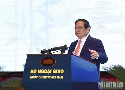 Thủ tướng Phạm Minh Chính phát biểu ý kiến chỉ đạo Hội nghị. 
