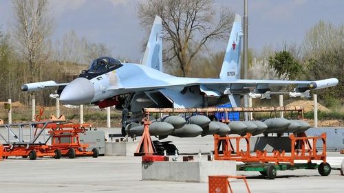 Lượng bom đạn ấn tượng Su-35 có thể mang theo.