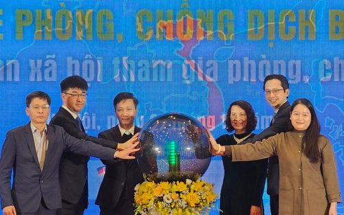 Lãnh đạo Bộ Y tế hưởng ứng ngày quốc tế Phòng, chống dịch bệnh tại Lễ mít-tinh