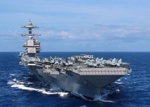 Tàu sân bay Gerald Ford sắp rời Trung Đông