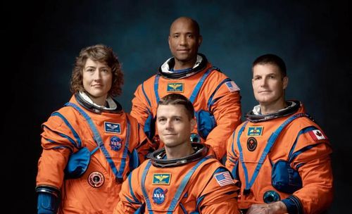 4 nhà du hành vũ trụ sẽ lên tàu Artemis II vào tháng 11 tới. Ảnh: NASA