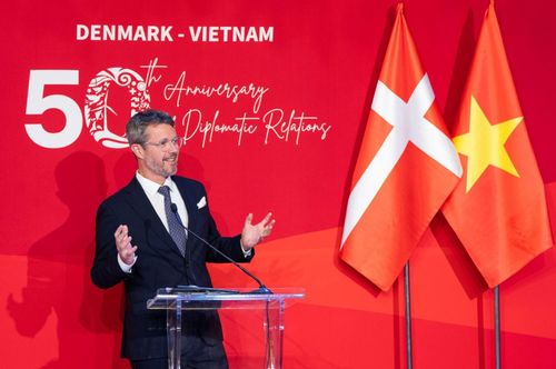 Thái tử Frederik trong chuyến thăm chính thức Việt Nam