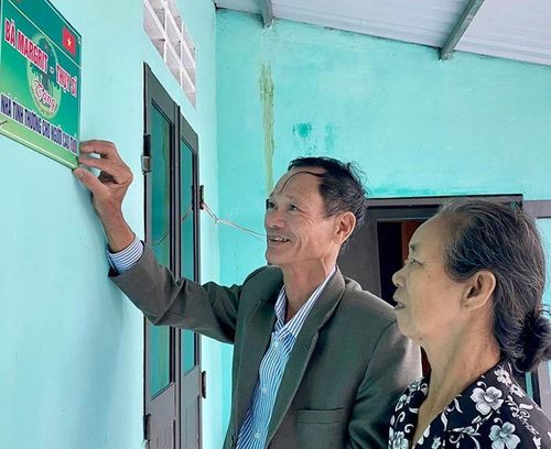 Năm nay, bà Nguyễn Thị Dơi sẽ đón tết Nguyên đán trong ngôi nhà mới