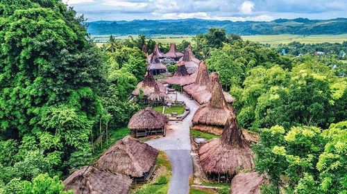 Vẻ đẹp độc đáo của những ngôi nhà truyền thống tại làng Parijing trên đảo Sumba, Indonesia. Ảnh: exploresumba