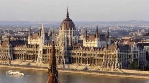 Quang cảnh tòa nhà Quốc hội ở Budapest, Hungary. Ảnh: Getty Images