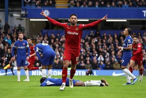 Matheus Cunha sau đó còn ghi thêm 2 bàn, để hoàn tất cú hat-trick cá nhân, đưa Wolverhampton dẫn trước 4-1.