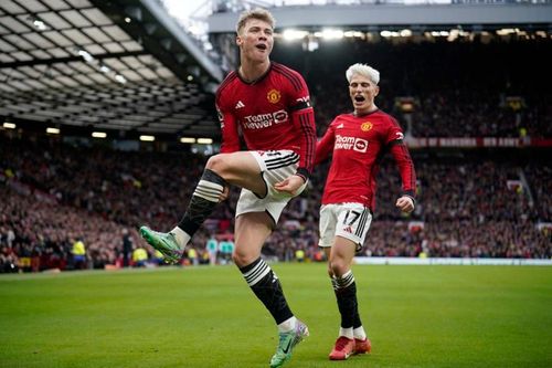 Rasmus Hojlund mở tỷ số cho Man Utd ở phút 23.