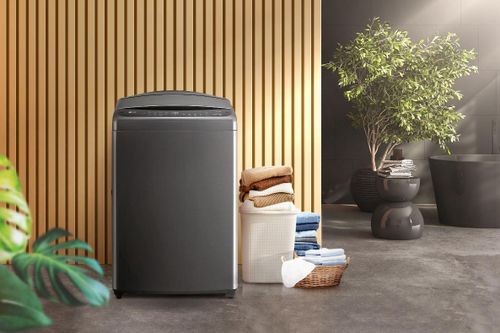 Nhờ tích hợp AI thông minh, máy giặt của LG có thể kéo dài vòng đời sử dụng ít nhất 20 năm, nổi bật hơn so với dây curoa truyền thống thường bị giãn ra sau một thời gian sử dụng