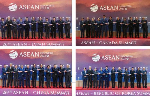 Hội nghị Cấp cao ASEAN - Nhật Bản, ASEAN - Canada, ASEAN - Trung Quốc, ASEAN - Hàn Quốc diễn ra trong khuôn khổ Hội nghị Cấp cao ASEAN lần thứ 43, ngày 6/9/2023. Ảnh: VGP