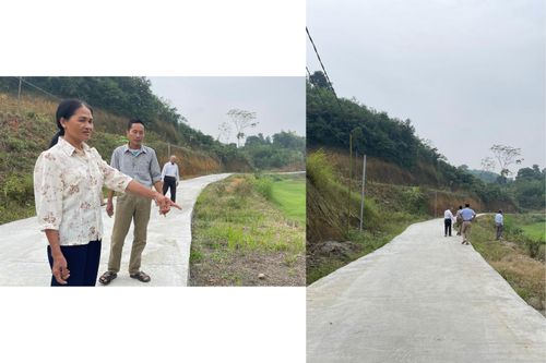  Giáo dân Nguyễn Văn Trọng ở thôn Chính Tiến, xã Gia Phú (huyện Bảo Thắng) là một trong những người tiên phong hiến đất làm đường giao thông nông thôn. 