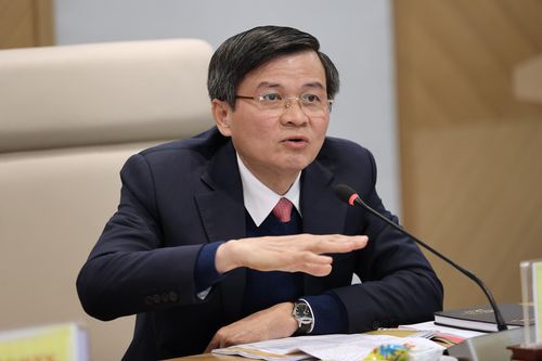 Ông Đoàn Minh Huấn, Bí thư Tỉnh ủy Ninh Bình chia sẻ về những lợi thế của địa phương. 