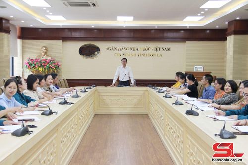 Ngân hàng Nhà nước Chi nhánh tỉnh Sơn La triển khai nhiệm vụ công tác.