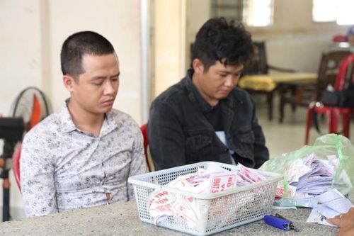 Đối tượng Trần Văn Trường và Võ Quốc Phong.