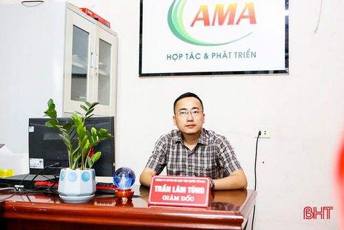 Ông Trần Lâm Tùng - Giám đốc Công ty TNHH Thương mại và Hợp tác quốc tế AMA.