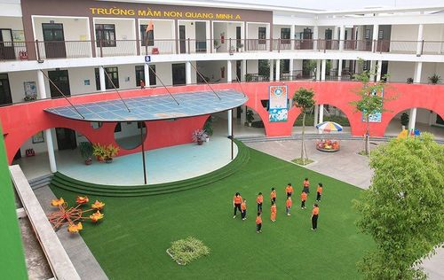 Trường Mầm non Quang Minh A (huyện Mê Linh) đã được công nhận đạt chuẩn quốc gia.