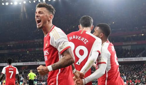 Arsenal chơi rất bùng nổ trên sân Emirates. Ảnh: DM