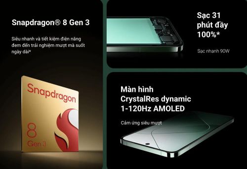 Xiaomi 14 được trang bị kiến trúc CPU hoàn toàn mới