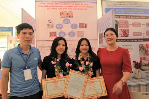 Dự án của học sinh Trường THPT Ngô Gia Tự, huyện Ea Kar. (Ảnh: TL)