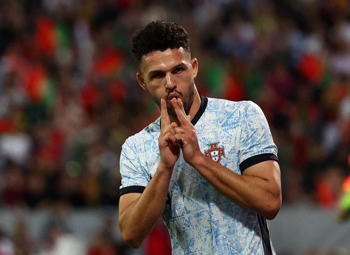 Gonçalo Ramos ghi bàn thắng thứ cho Selecao châu Âu ở phút 61, xen giữa là hai bàn gỡ của Thụy Điển