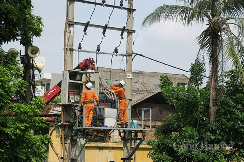Điện lực thành phố Bắc Giang đảm bảo cấp điện an toàn, ổn định (Ảnh: Thanh Hương)