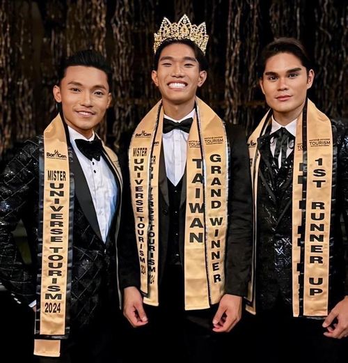 Sắc vóc thiếu nổi bật của tân Nam vương Du lịch Hoàn vũ 2024. Ảnh Mister Universe Tourism. 